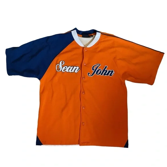 Sean John Shirts Sean John Vintage Baseball Jersey Poshmark